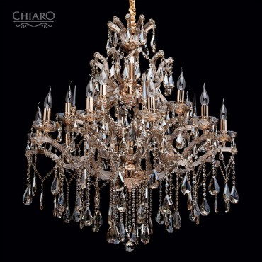 Люстра подвесная CHIARO 405010316 Одетта 16x40W E14